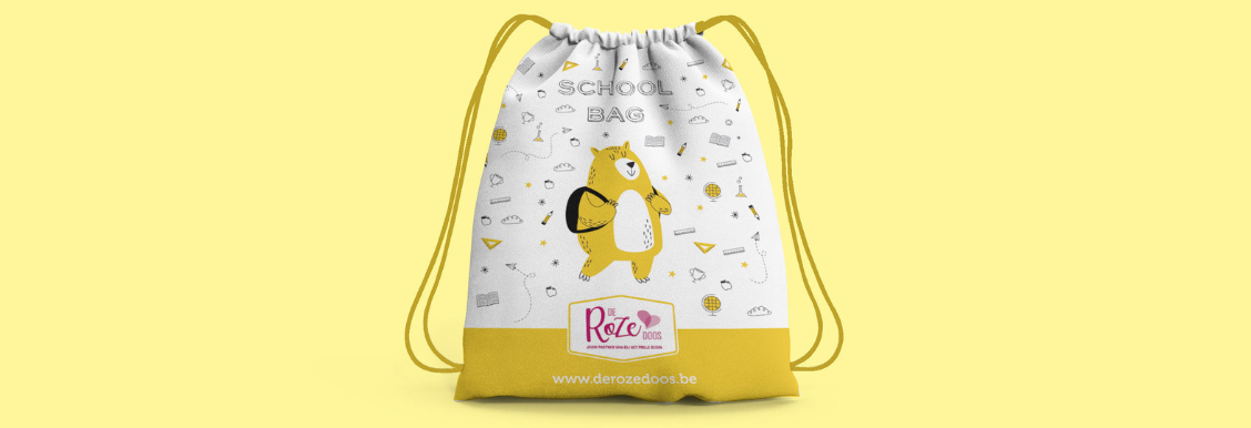 De Roze Doos School bag