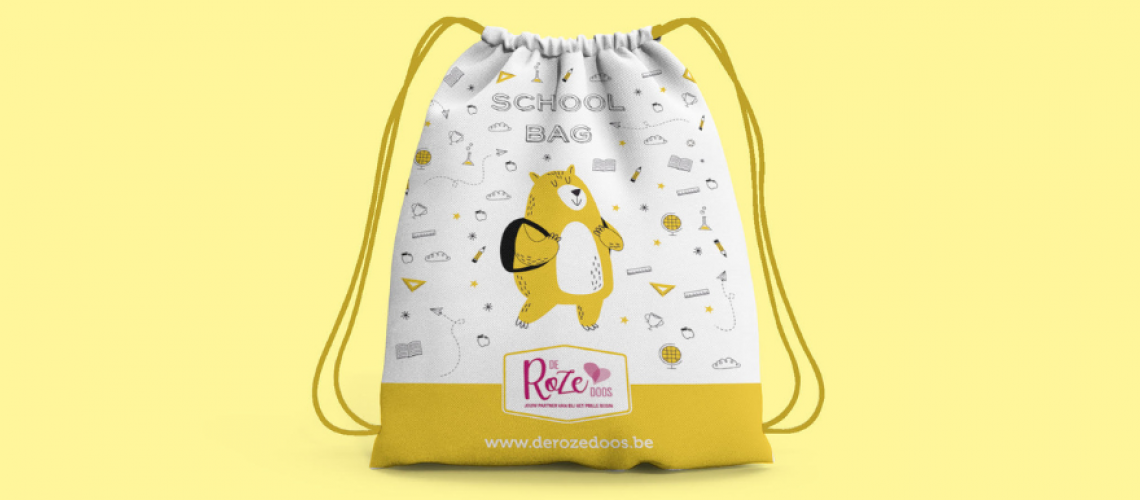 De Roze Doos School bag